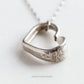 First Love 1937, Floating Heart, Vintage Spoon Jewelry Hearts callistafaye   