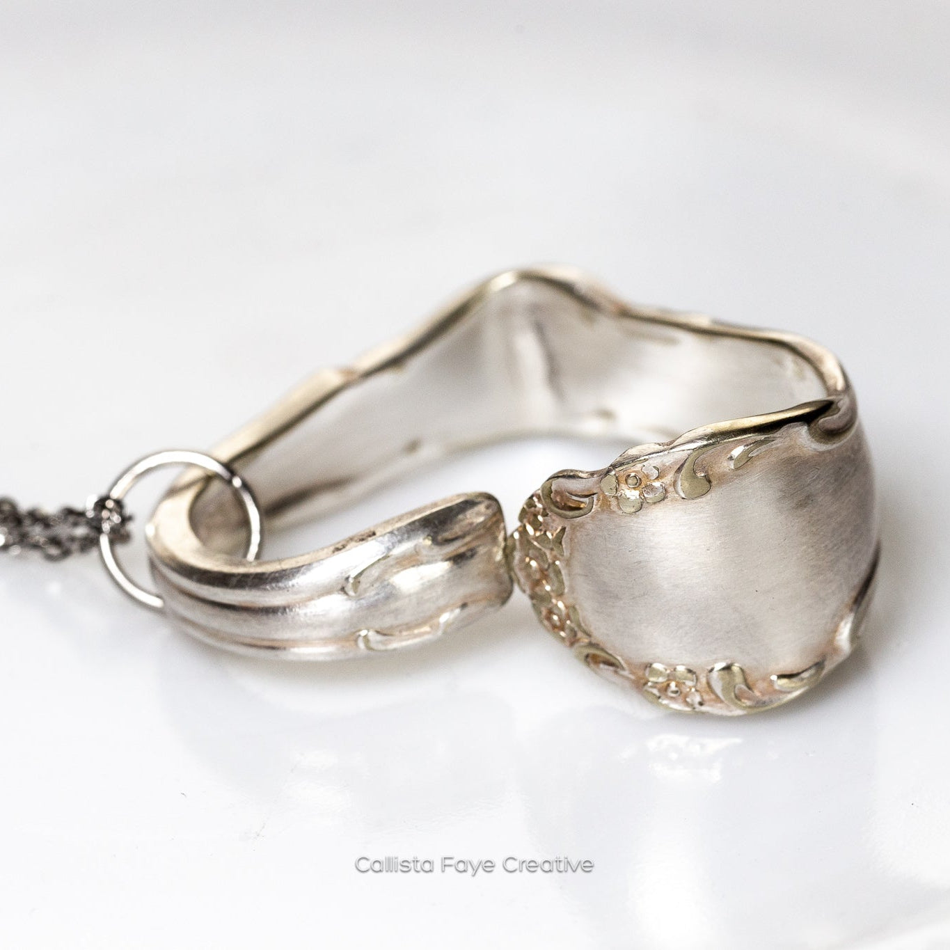 Flirtation 1959, Floating Heart, Vintage Spoon Jewelry Hearts callistafaye   