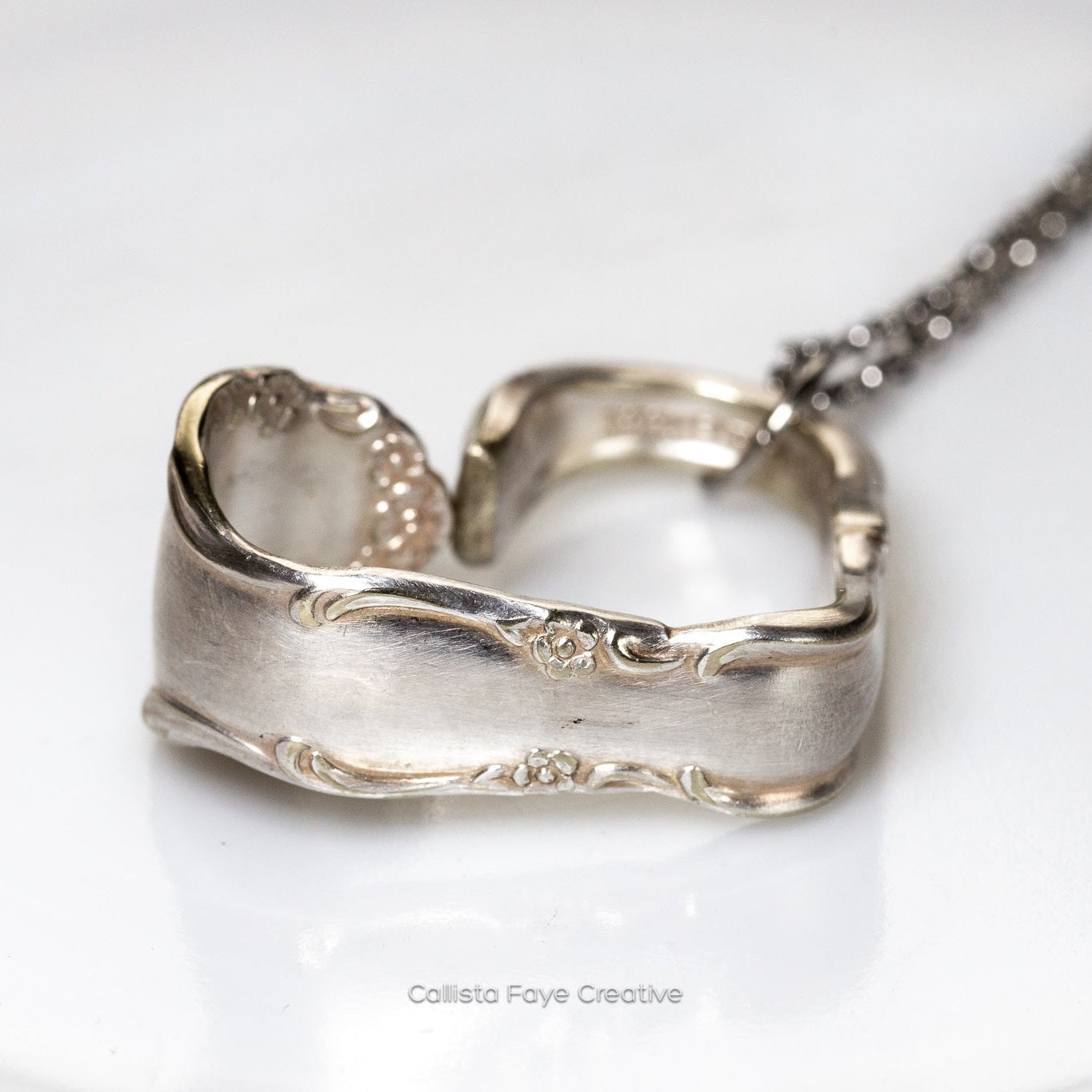 Flirtation 1959, Floating Heart, Vintage Spoon Jewelry Hearts callistafaye   