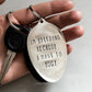 I'm Speeding Because I Have to Poop, Hand Stamped Vintage Spoon Keychain Keychains callistafaye   