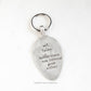 Not Today Tomorrow's Not Looking Good Either, Hand Stamped Vintage Spoon Keychain Keychains callistafaye   