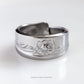 Lasting Rose, Size 10, Stainless Steel Spoon Ring, Vintage Spoon Ring Rings callistafaye   