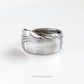 Heart of Sweden, Size 6, Stainless Steel Spoon Ring, Vintage Spoon Ring Rings callistafaye   