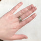 Enough Fork Tine Ring, Size 10, Hammered Stacking Ring, Reversible Ring Rings callistafaye   