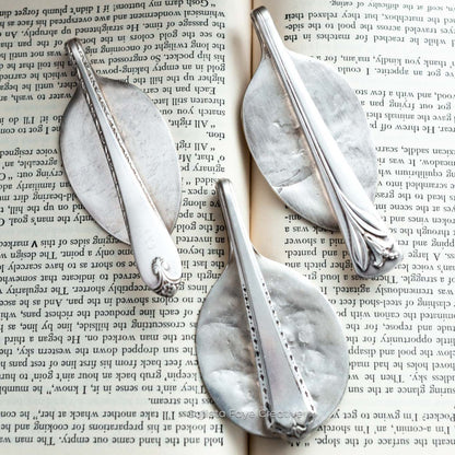 Bitch Shhh! I'm Reading, Vintage Spoon Bookmark Bookmarks callistafaye   