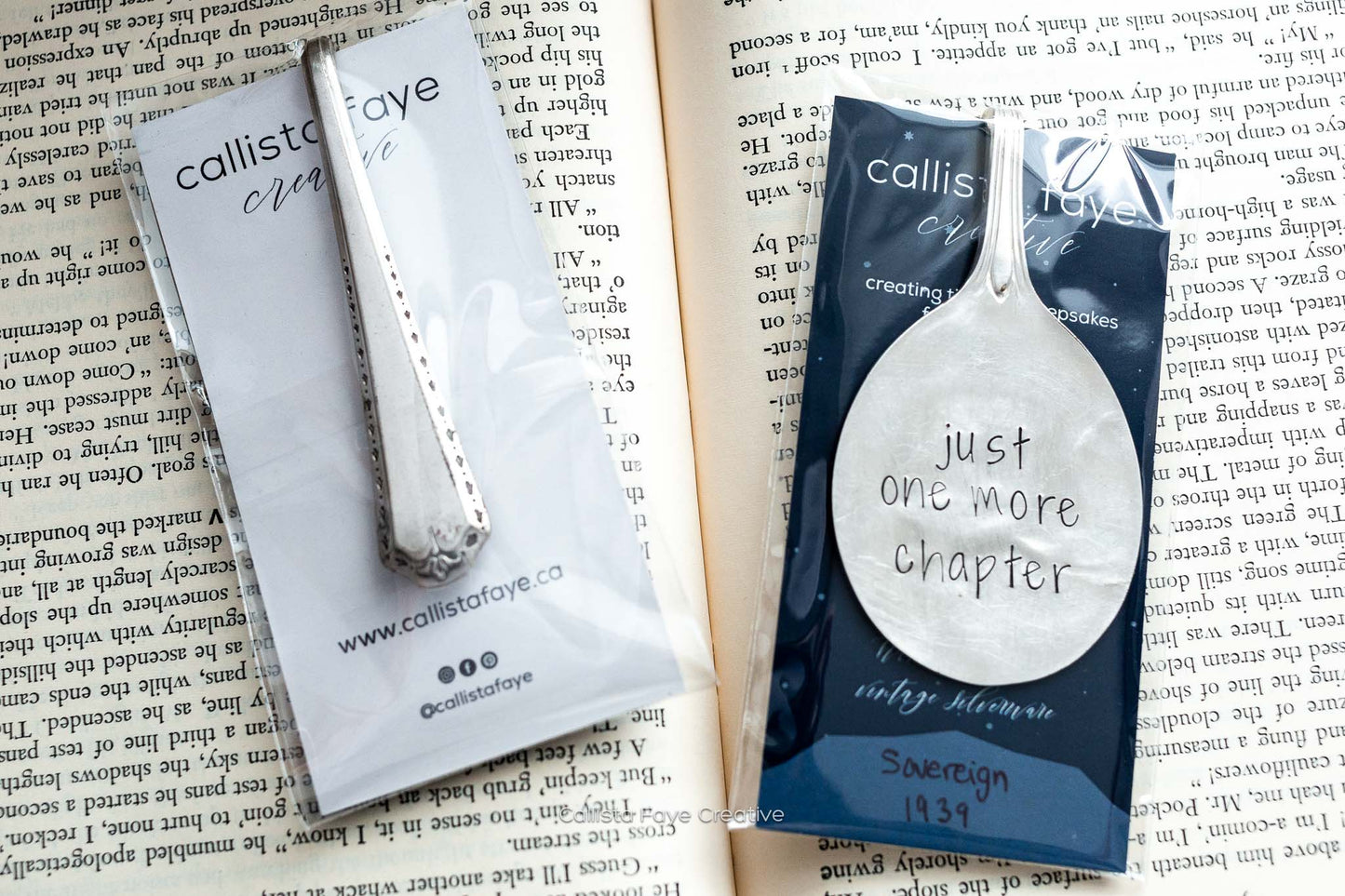 Fuck Off I'm Reading (magic), Vintage Spoon Bookmark Bookmarks callistafaye   
