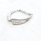 Hope / White Turquoise, Silverware Gemstone Bracelet, Vintage Spoon Handle, Antique Spoon Bracelet Bracelets callistafaye   