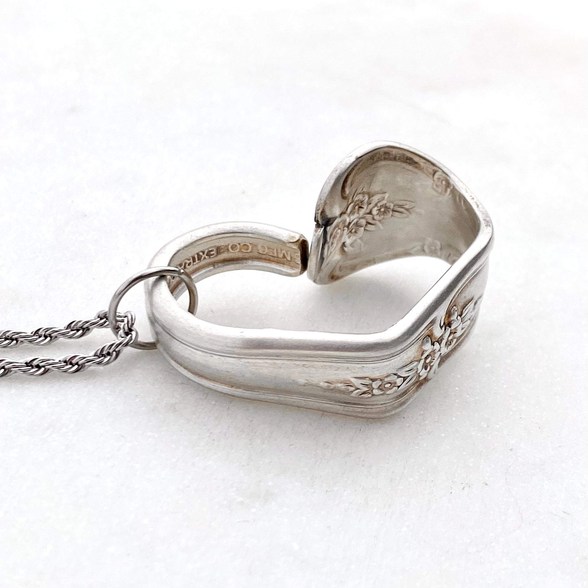 Inspiration Magnolia 1951, Floating Heart, Vintage Spoon Jewelry Hearts callistafaye   